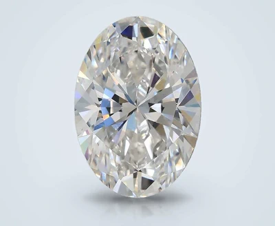 3.03ct E VS1 Rare Carat Ideal Cut Oval Lab Grown Diamond