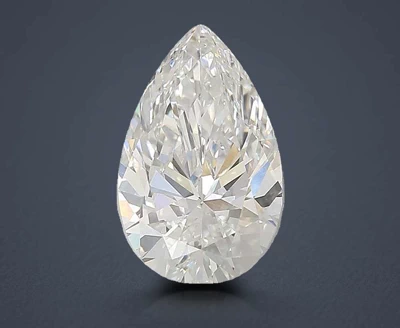 1.76ct E VVS2 Rare Carat Ideal Cut Pear Lab Grown Diamond
