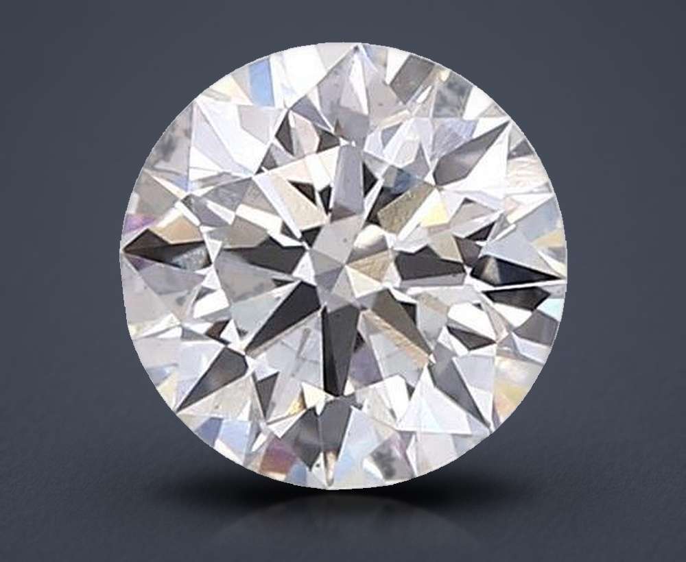 1.51ct G VS2 Rare Carat Ideal Cut Round Lab Grown Diamond