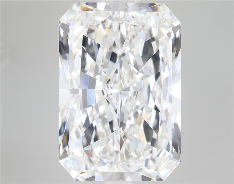 12.71ct F VVS2 Rare Carat Ideal Cut Radiant Lab Grown Diamond
