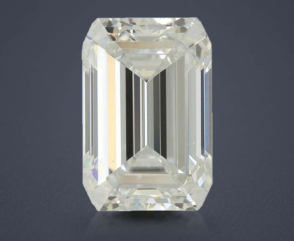 5.78ct E VS1 Rare Carat Ideal Cut Emerald Lab Grown Diamond
