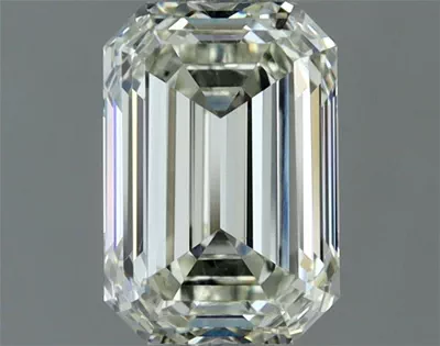 1.00ct K SI1 Very Good Cut Emerald Diamond