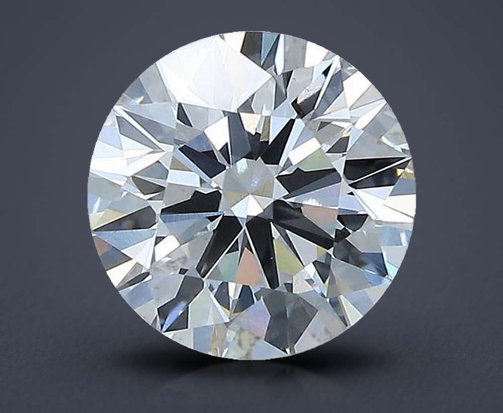 2.20ct E VS2 Rare Carat Ideal Cut Round Lab Grown Diamond