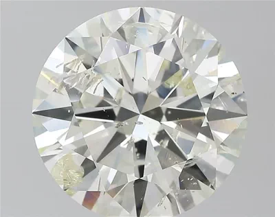 10.02ct J SI2 Rare Carat Ideal Cut Round Diamond