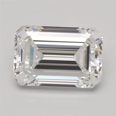 1.97ct E VVS2 Rare Carat Ideal Cut Emerald Lab Grown Diamond