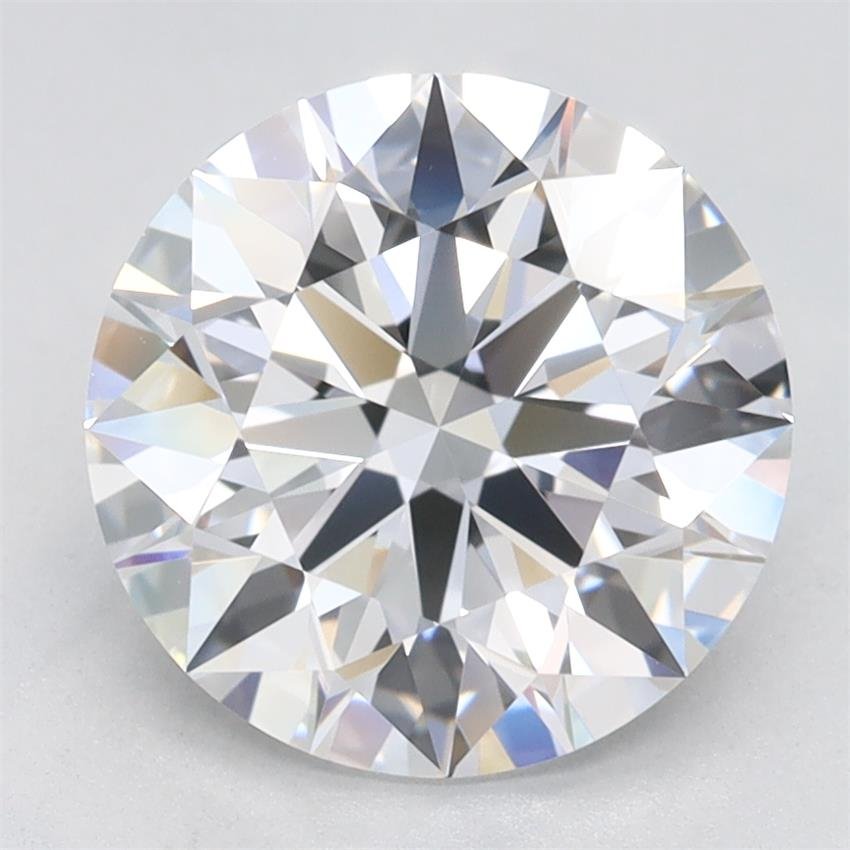 2.54ct D VVS1 Rare Carat Ideal Cut Round Lab Grown Diamond