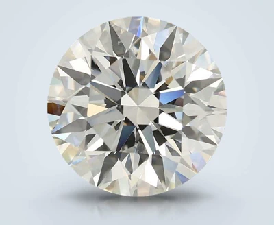 4.02ct F IF Excellent Cut Round Lab Grown Diamond
