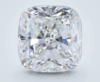 5.00ct H SI2 Very Good Cut Cushion Diamond