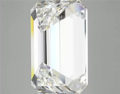 12.23ct F VS1 Rare Carat Ideal Cut Emerald Lab Grown Diamond