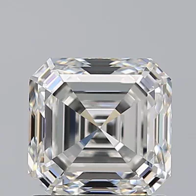 1.51ct H VVS1 Rare Carat Ideal Cut Asscher Diamond