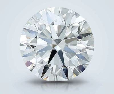 2.70ct H SI1 Rare Carat Ideal Cut Round Diamond