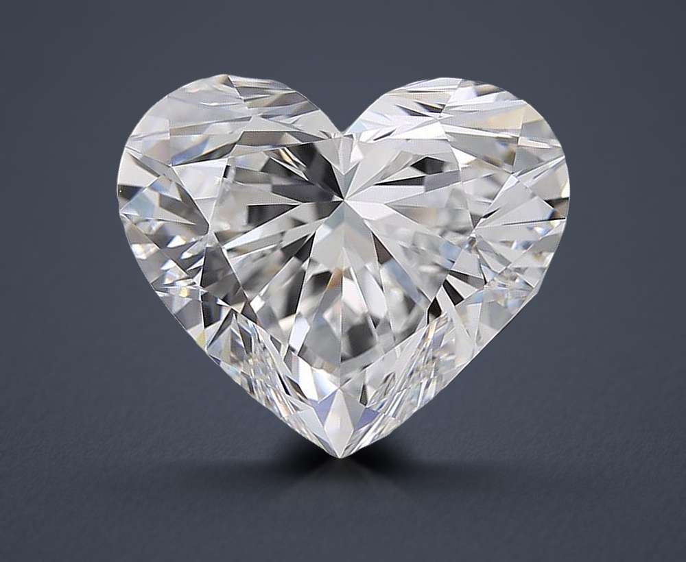 11.51ct D FL Rare Carat Ideal Cut Heart Diamond