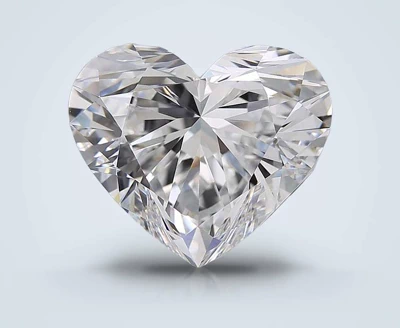 11.51ct D FL Rare Carat Ideal Cut Heart Diamond