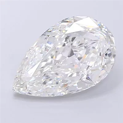 11.99ct F VS1 Rare Carat Ideal Cut Pear Lab Grown Diamond