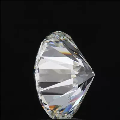 3.69ct I SI1 Rare Carat Ideal Cut Round Diamond