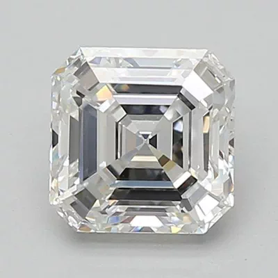 1.59ct E VVS2 Rare Carat Ideal Cut Asscher Lab Grown Diamond