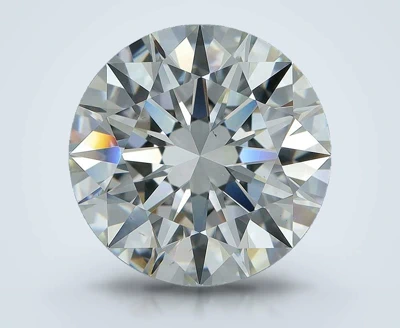 3.07ct I VS2 Rare Carat Ideal Cut Round Diamond