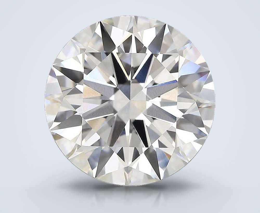 7.06ct F VVS1 Rare Carat Ideal Cut Round Lab Grown Diamond
