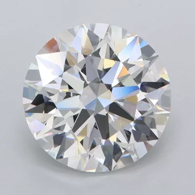 3.39ct D FL Rare Carat Ideal Cut Round Lab Grown Diamond