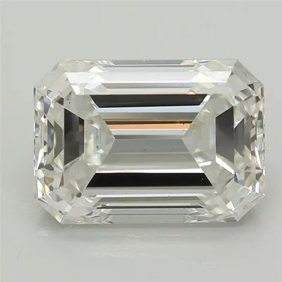 2.32ct F VS2 Excellent Cut Emerald Lab Grown Diamond