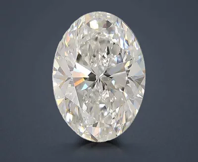 3.03ct D VS1 Rare Carat Ideal Cut Oval Lab Grown Diamond