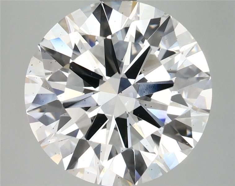 6.02ct E SI1 Rare Carat Ideal Cut Round Lab Grown Diamond