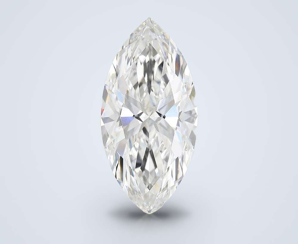 12.32ct F VVS2 Rare Carat Ideal Cut Marquise Lab Grown Diamond