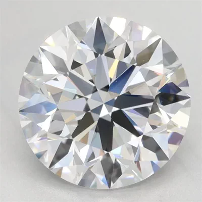 3.01ct D VVS1 Rare Carat Ideal Cut Round Lab Grown Diamond