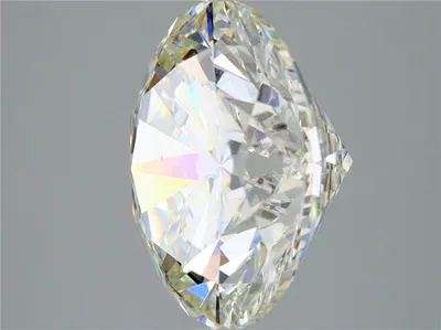 5.01ct K SI2 Rare Carat Ideal Cut Round Diamond