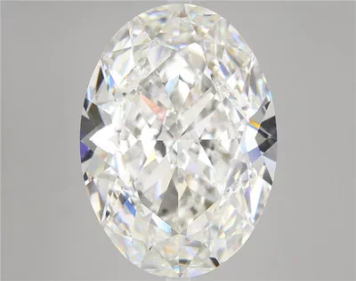 19.43ct F VS1 Rare Carat Ideal Cut Oval Lab Grown Diamond