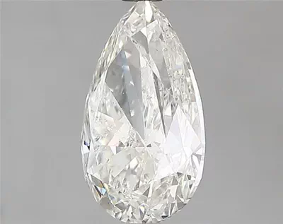 1.71ct I SI2 Rare Carat Ideal Cut Pear Diamond