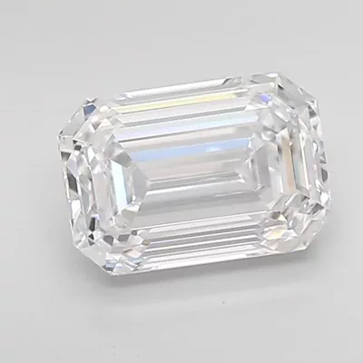 1.81ct D VVS2 Excellent Cut Emerald Lab Grown Diamond