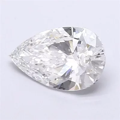1.61ct E VS1 Very Good Cut Pear Lab Grown Diamond
