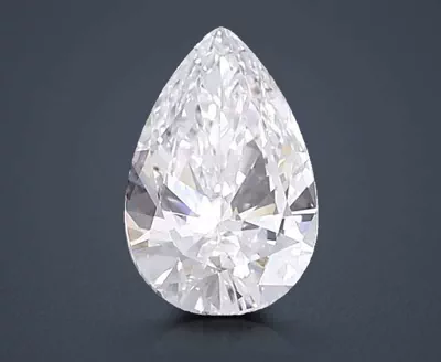 1.61ct E VS1 Very Good Cut Pear Lab Grown Diamond