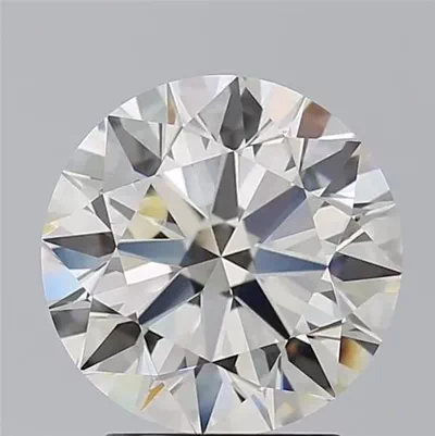 2.82ct K IF Rare Carat Ideal Cut Round Diamond