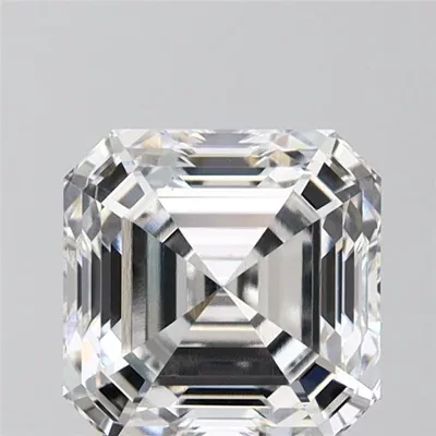 2.54ct E VS1 Rare Carat Ideal Cut Asscher Lab Grown Diamond