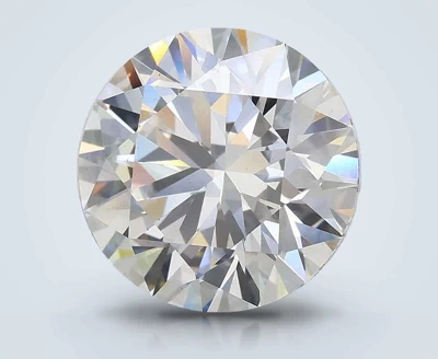 3.09ct E VS2 Rare Carat Ideal Cut Round Lab Grown Diamond