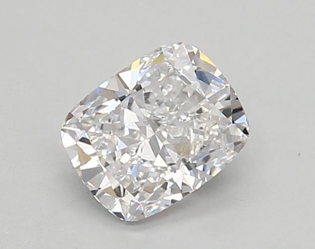 0.65ct D VVS2 Rare Carat Ideal Cut Cushion Lab Grown Diamond