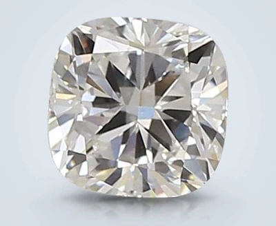 0.97ct E VS1 Rare Carat Ideal Cut Cushion Lab Grown Diamond