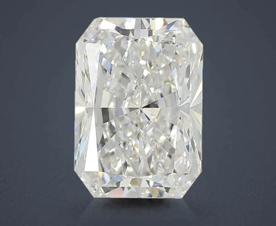 4.80ct F VVS2 Rare Carat Ideal Cut Radiant Lab Grown Diamond