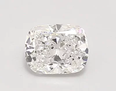 0.74ct D VVS2 Rare Carat Ideal Cut Cushion Lab Grown Diamond