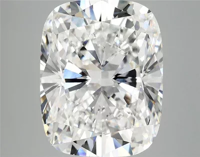 7.42ct F VVS2 Rare Carat Ideal Cut Cushion Lab Grown Diamond