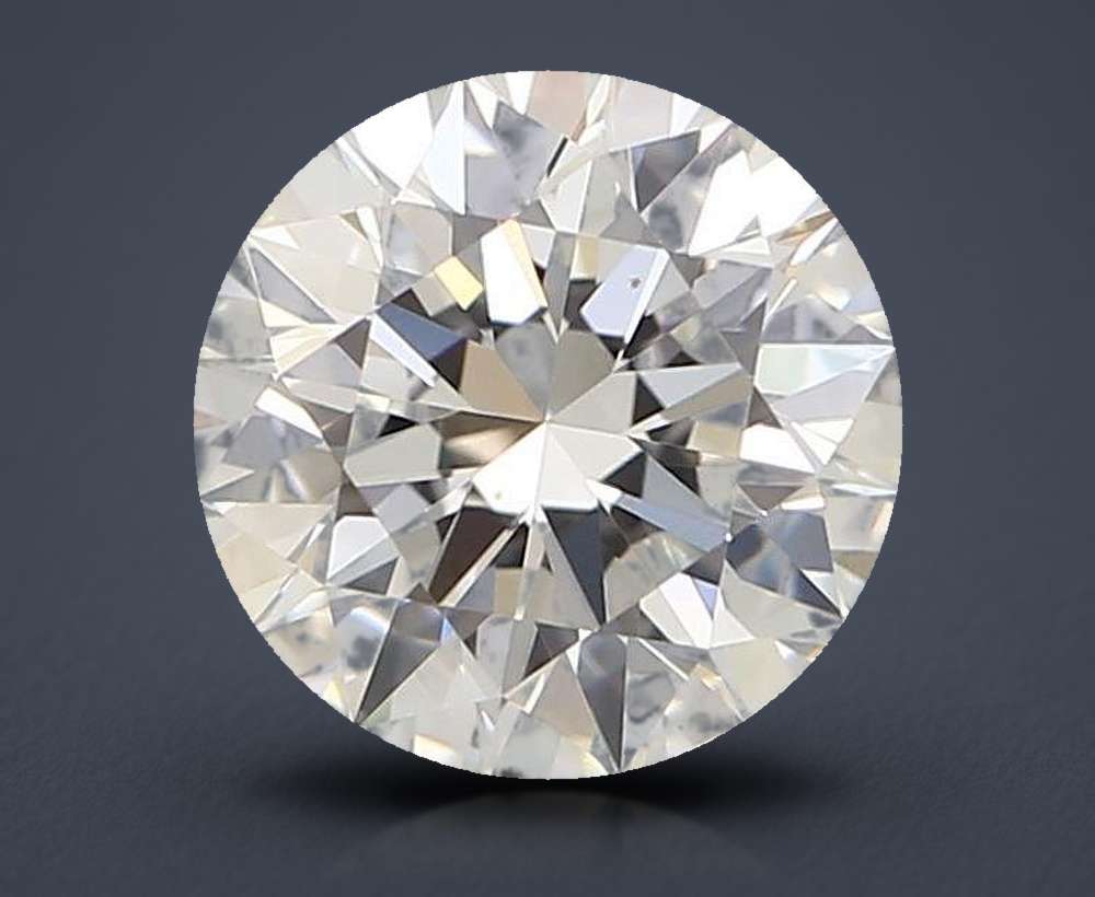 0.72ct G VS2 Rare Carat Ideal Cut Round Diamond
