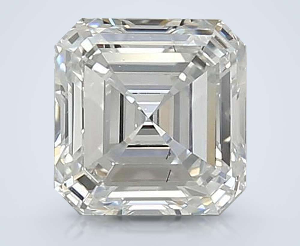 0.94ct E VS2 Very Good Cut Asscher Lab Grown Diamond