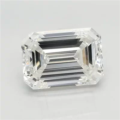 5.03ct G VS1 Rare Carat Ideal Cut Emerald Lab Grown Diamond