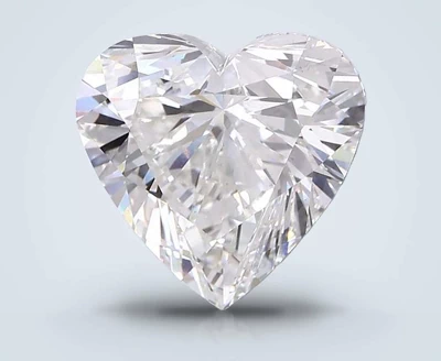 12.01ct G VS1 Rare Carat Ideal Cut Heart Lab Grown Diamond