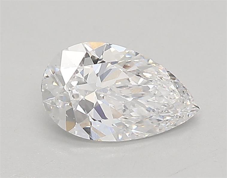 0.66ct D VVS2 Rare Carat Ideal Cut Pear Lab Grown Diamond