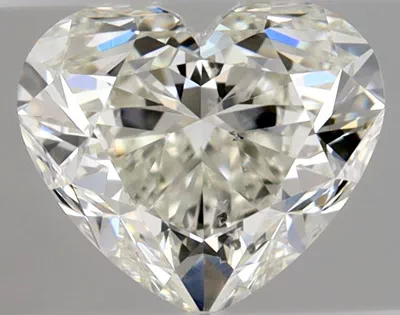 1.00ct J SI2 Rare Carat Ideal Cut Heart Diamond