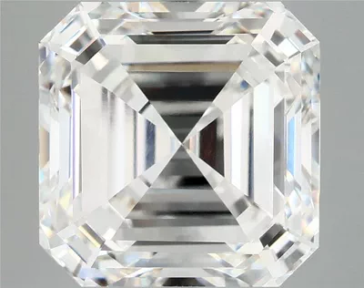 10.68ct F VVS2 Very Good Cut Asscher Lab Grown Diamond
