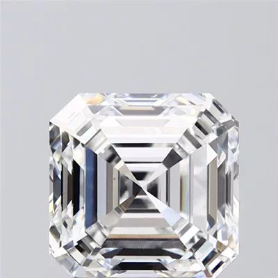 2.09ct E VVS2 Rare Carat Ideal Cut Asscher Lab Grown Diamond